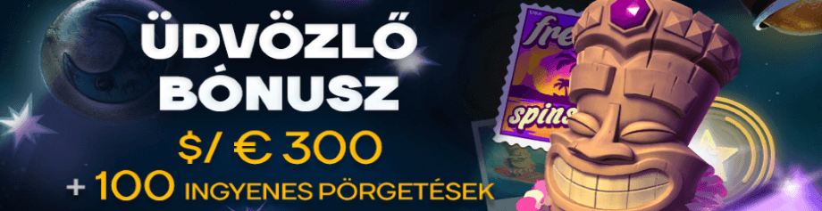 GolderStar Casino Üdvözlőbónuszok